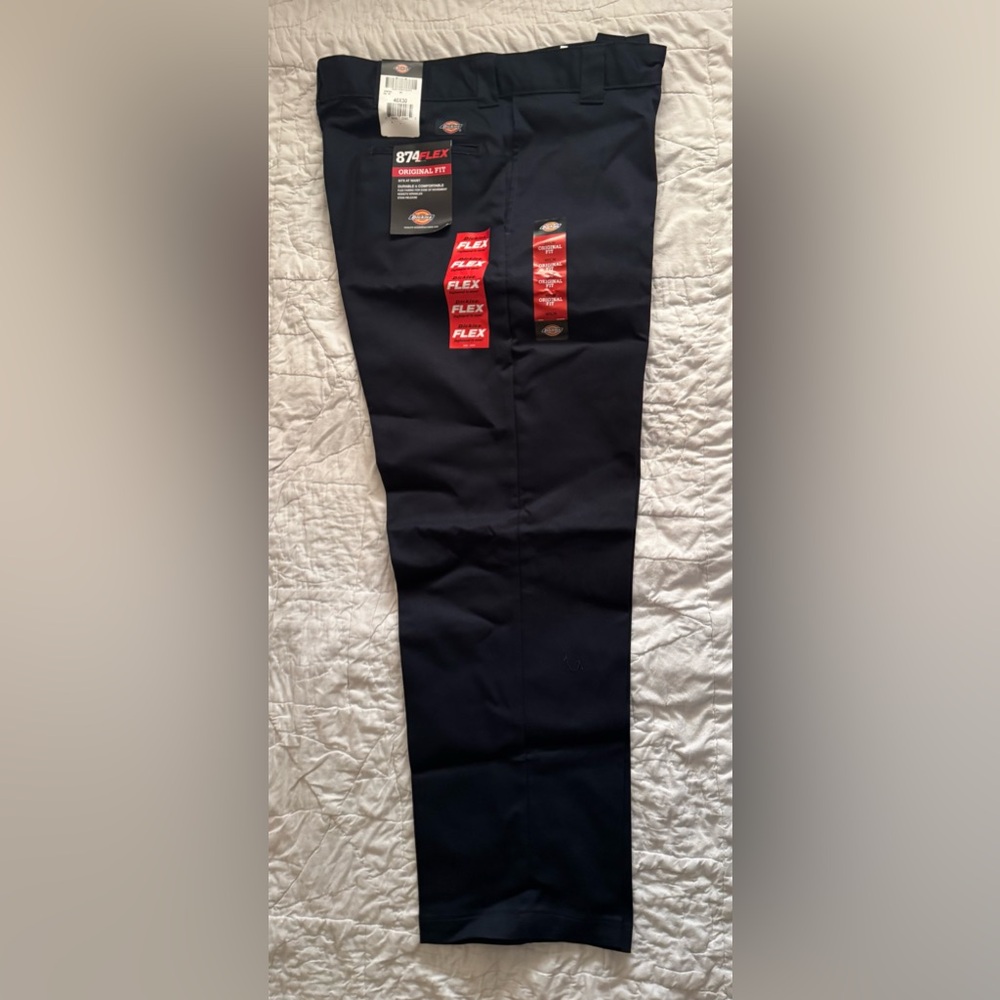 Dickies Men's Navy Flex Pants